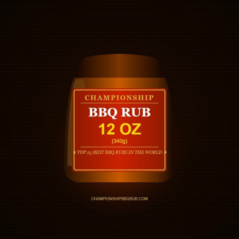 Championship BBQ Rub — 12 oz